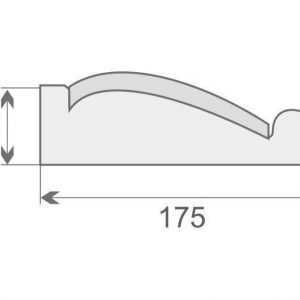 Listwa wokółokienna elewacyjna LE-14