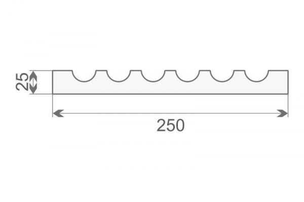 Trzon pilastra - PE-1/250