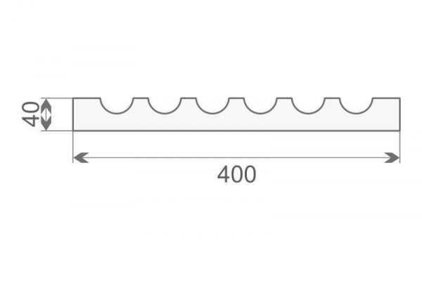 Trzon pilastra - PE-1/400
