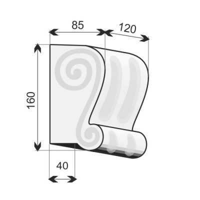 Wspornik elewacyjny WE8