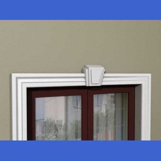 Zwornik styropianowy dekoracyjny ZE3A z podkładką